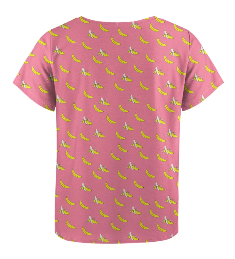 Banana Heaven Pink t-shirt for kids