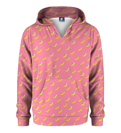 Banana Heaven Pink kids hoodie