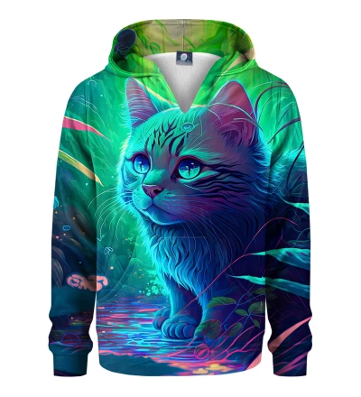 Colorful Cat kids hoodie