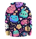 Cute Kawaii Pattern kids hoodie