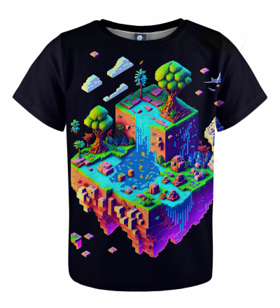 Square game t-shirt for kids