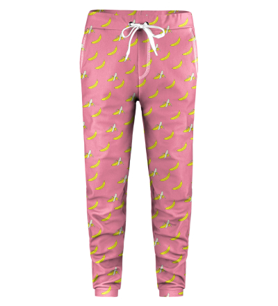 Banana Heaven Pink kids sweatpants