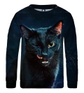 Black cat kids sweater