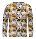 Cat heads kids sweater