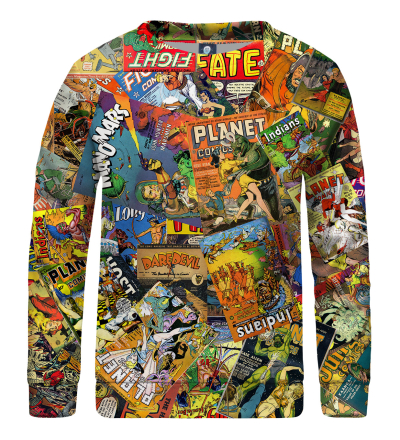 Vintage Comics kids sweater