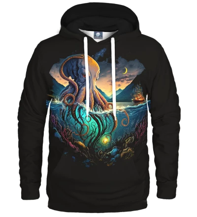 Mystic Octopus Black Hoodie