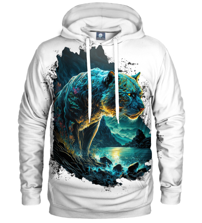 Mystic Jaguar White Hoodie