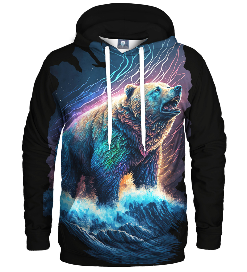 Mystic Bear Black Hoodie