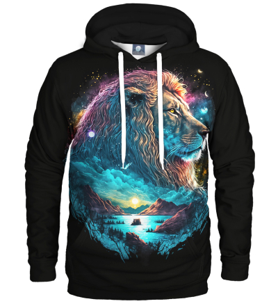 Mystic Lion Black Hoodie