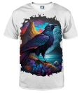 T-shirt Mystic Raven White
