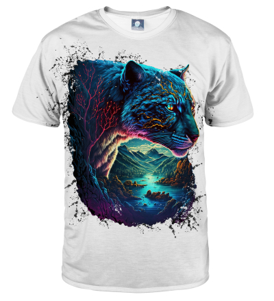 Mystic Cheetah White T-shirt