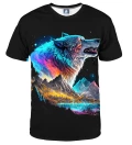 T-shirt Mystic Wolf Black