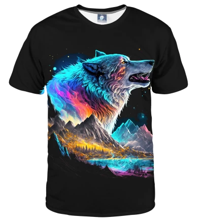 Mystic Wolf Black T-shirt