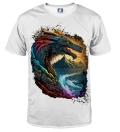 T-shirt Mystic Dragon White