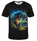 T-shirt Mystic Leopard Black