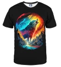 T-shirt Mystic Howling Black