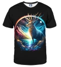 T-shirt Mystic Deer Black