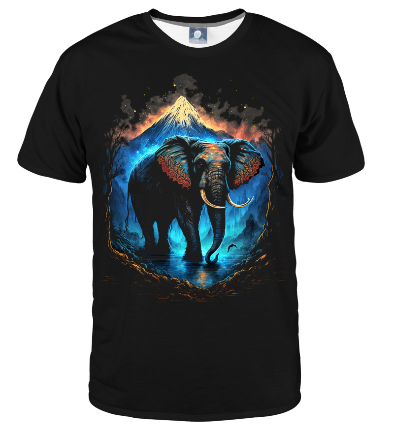 Mystic Elephant Black T-shirt - Official Store