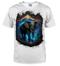 T-shirt Mystic Elephant White