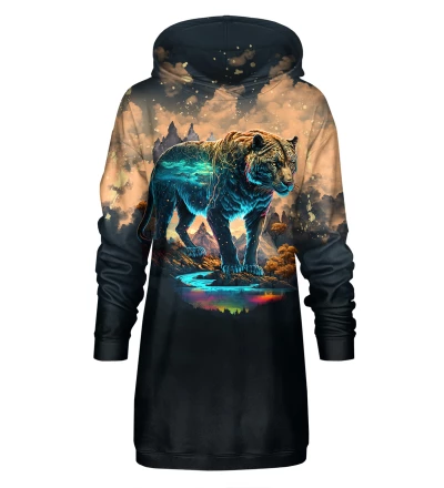 Mystic Panther Hoodie Oversize Dress