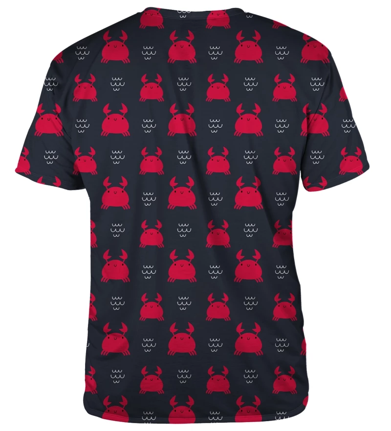 Crab Pattern T-shirt