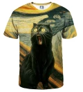 T-shirt Scream Cat