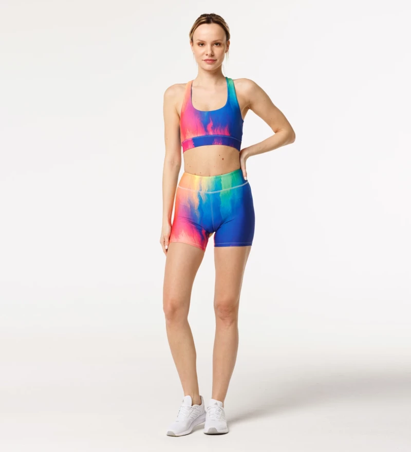 Colorful Revolution fitness shorts