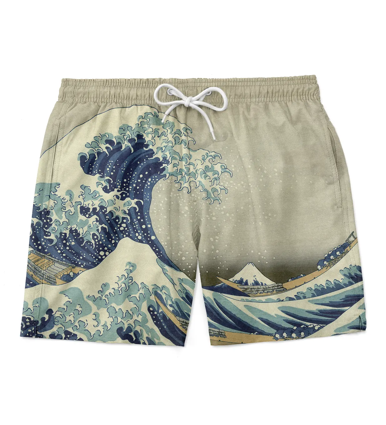 Louis Yellow Shorts - Quick Dry Swim Shorts for Men