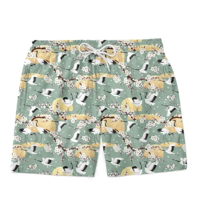 Spring Cranes shorts