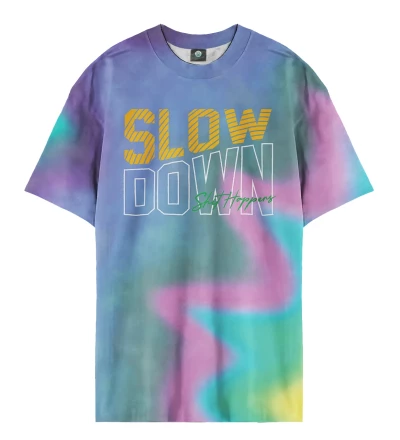 Damski T-shirt Oversize Slow Down