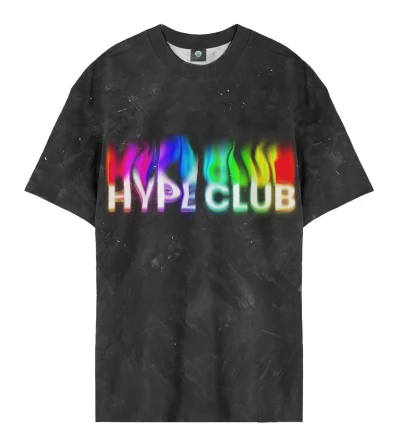 Damski T-shirt Oversize Hype Club