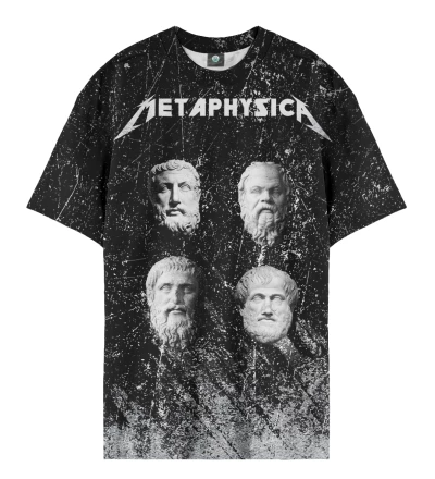 Damski T-shirt Oversize Metaphysica