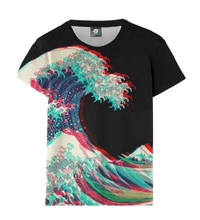 Great Wave 3D women's t-shirt