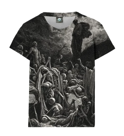 The Vision of The Valley of The Dry Bones women's t-shirt