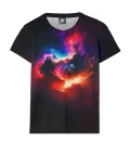 Colorful Space womens t-shirt