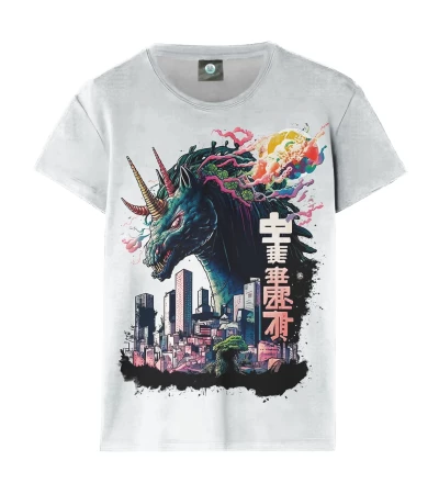Damski t-shirt Unicorn Strike