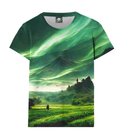 Damski t-shirt Green Mountains