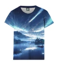 Damski t-shirt Stars Mountain Aurora