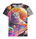 Cosmic Cat womens t-shirt