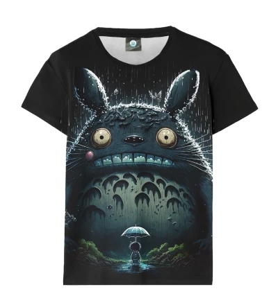 Damski t-shirt Dark Totoro