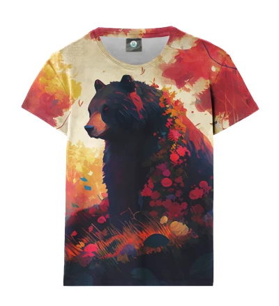 Autumn Bear womens t-shirt