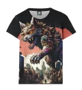 Damski t-shirt Japanese Kaiju