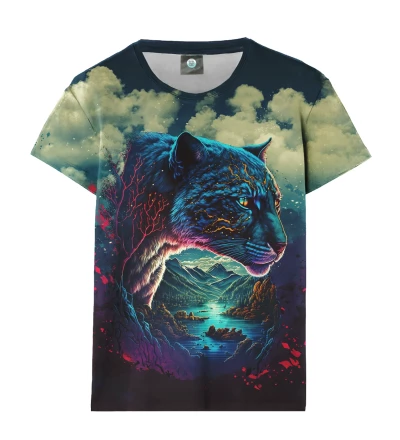 Mystic Cheetah womens t-shirt