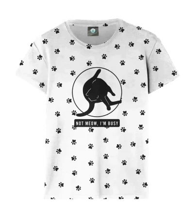 Damski t-shirt Not meow