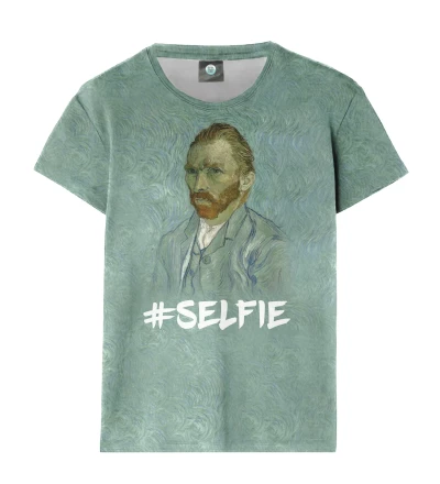 Damski t-shirt Selfie Gogh