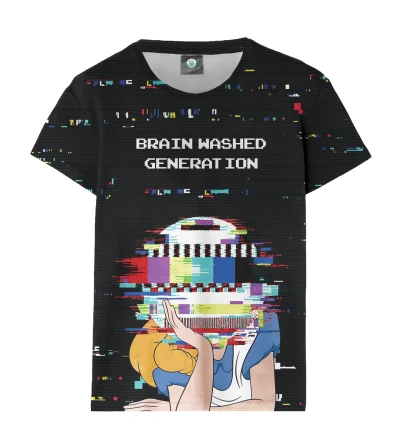 Damski t-shirt Brain