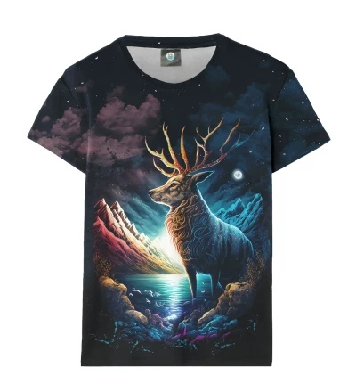 Mystic Deer womens t-shirt