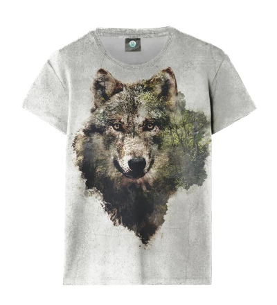 Damski t-shirt Forest Wolf