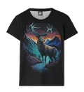 Damski t-shirt Mystic Goat Black