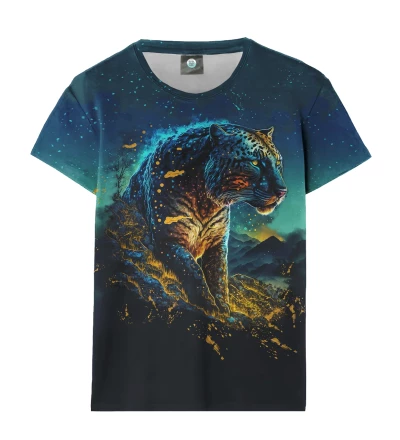 Damski t-shirt Mystic Leopard